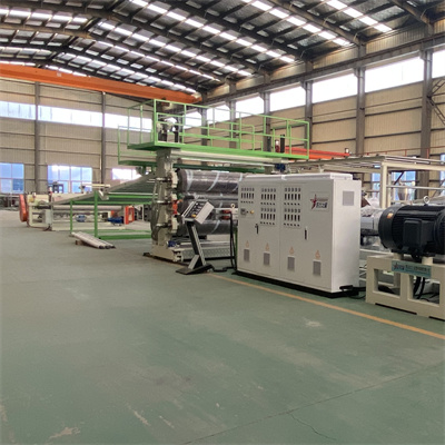 เครื่องผลิตแผ่นตุ่มตู้เย็น ABS