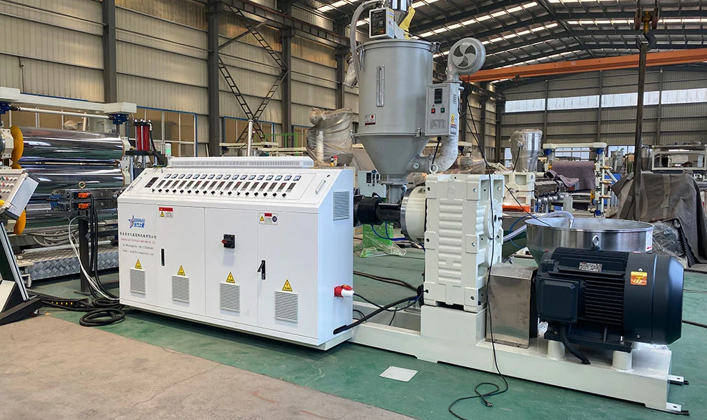 Pe Pp Single Layer Sheet Extruder Machine