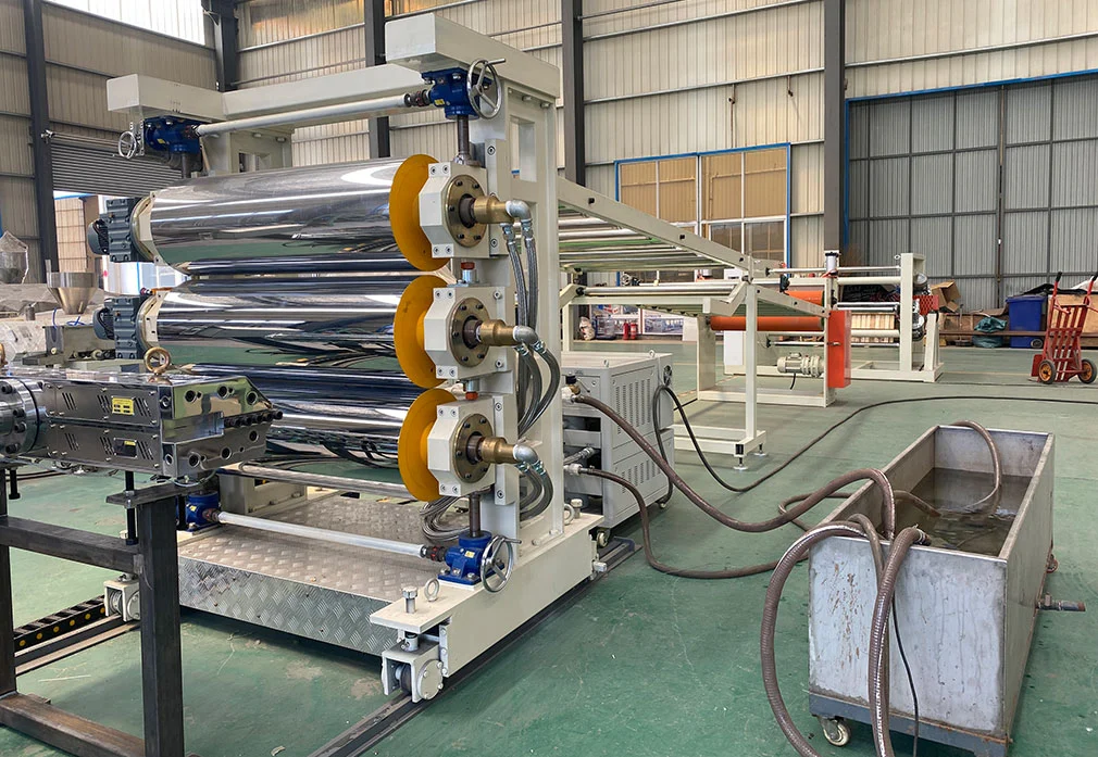 Pe Pp Single Layer Sheet Extruder Machine