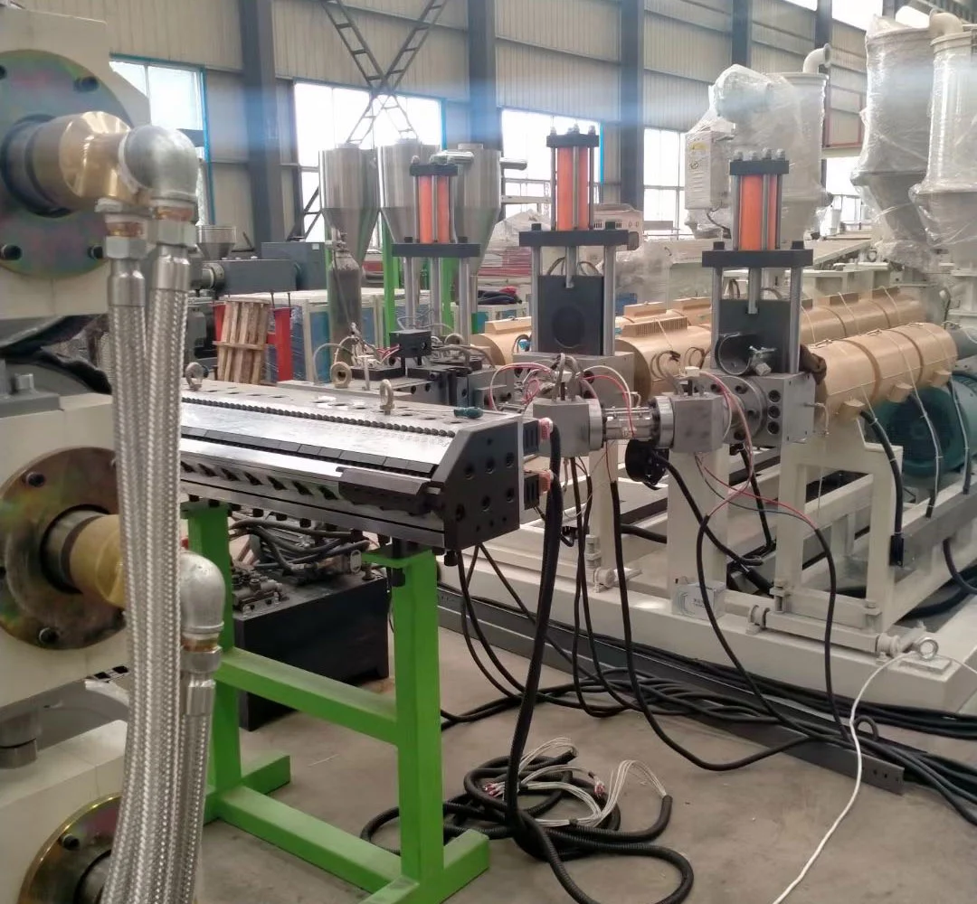 Pe Pp Three Layer Co Extrusion Sheet Machine