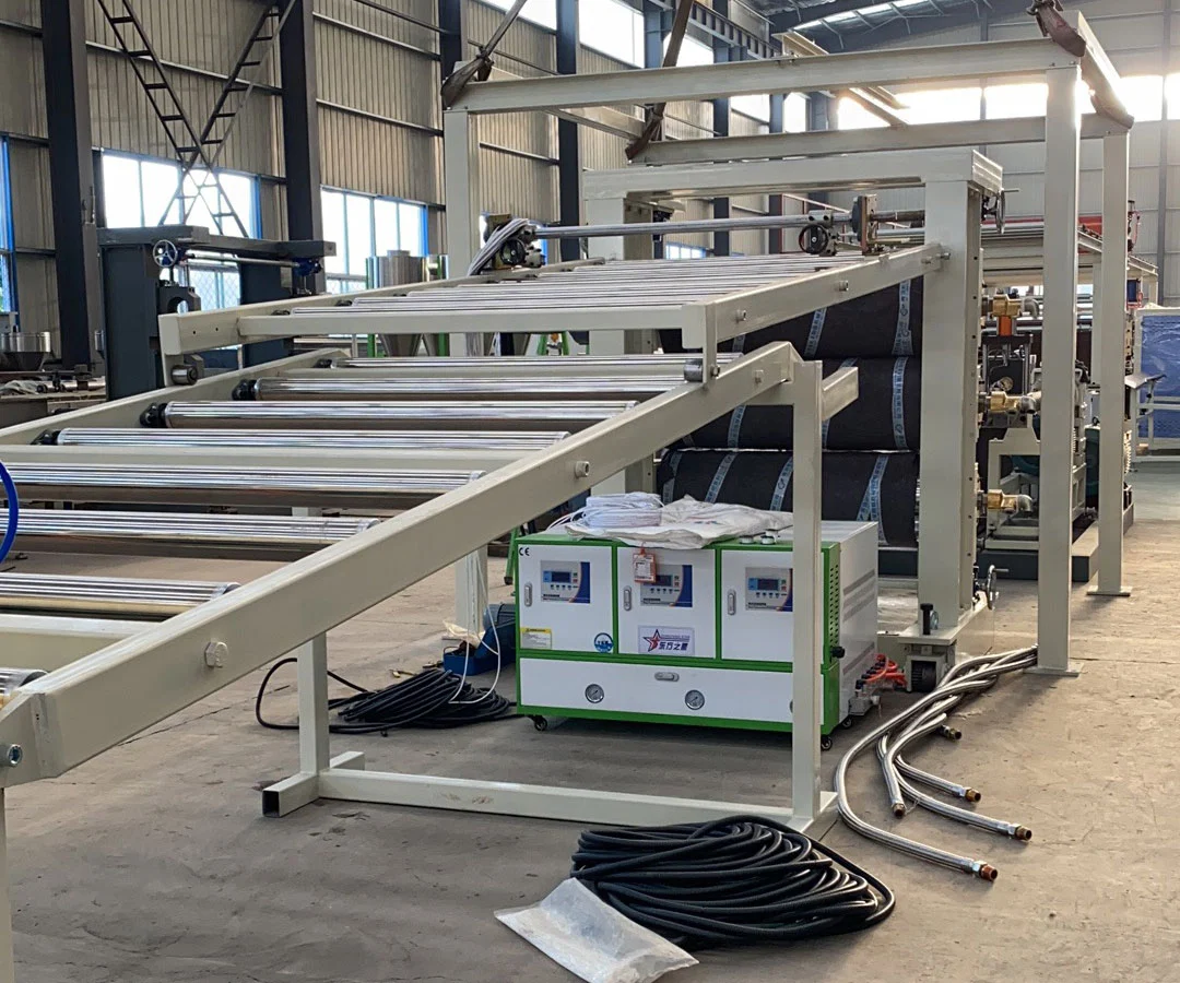 Pe Pp Three Layer Co Extrusion Sheet Machine