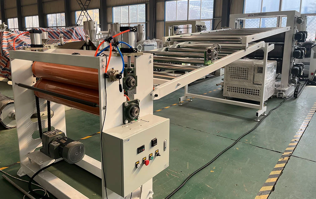 Pla Corn Starch Biodegradable Sheet Extruder Machine