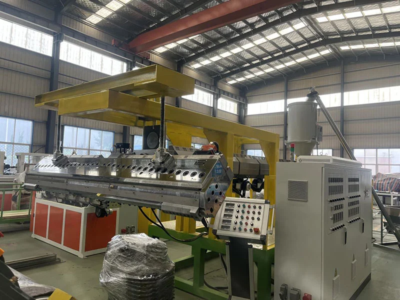 Pp Manure Cleaning Belt Extruder Machine